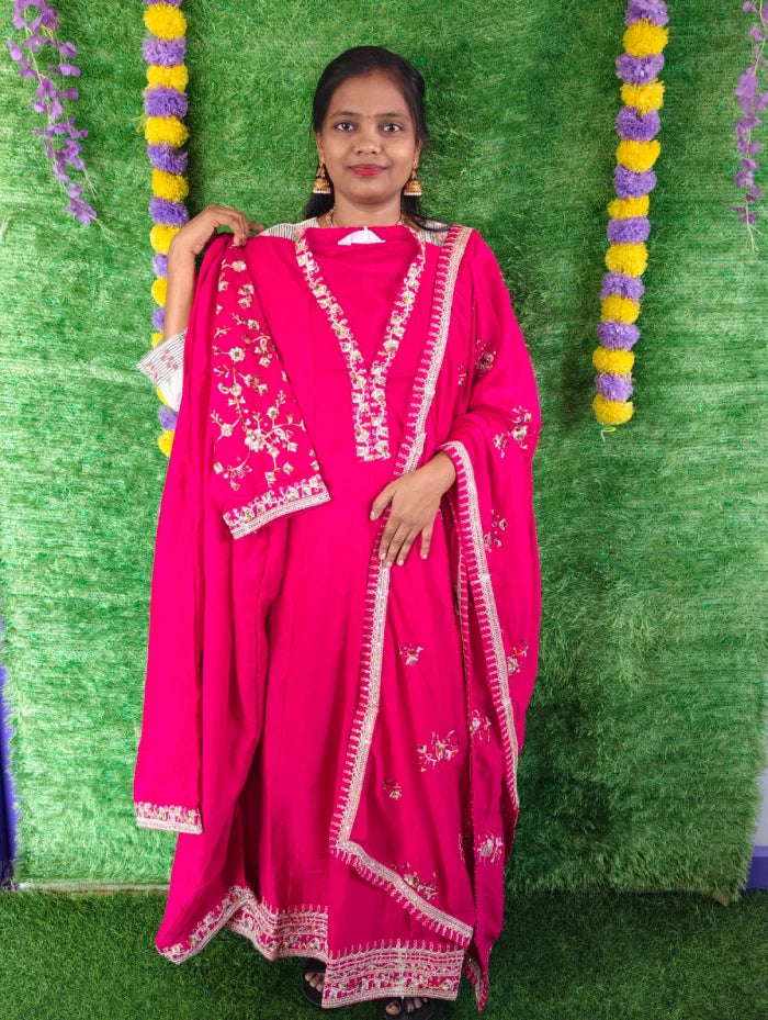 Plus Size Blooming Vizhitra Highneck 3pcs set