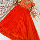 Plus Size Poovizhi Grand work Georgette 2pcs Set