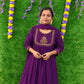 Aari Work Georgette Mayura