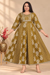 Plus Size Sequence Pannel Cut Dual Cotton