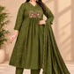Plus Size Mulmul Cotton Thread Emporidary 3pcs Set