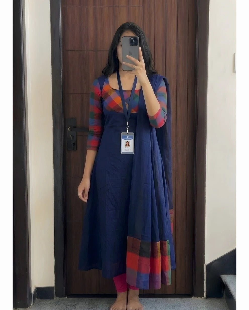 Onam Special Checked Collection