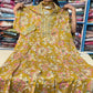 Plus Size Scalp Neck Panel Cut Anarkali