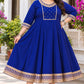 Plus Size Patch Work Pannel Cut Anarkali