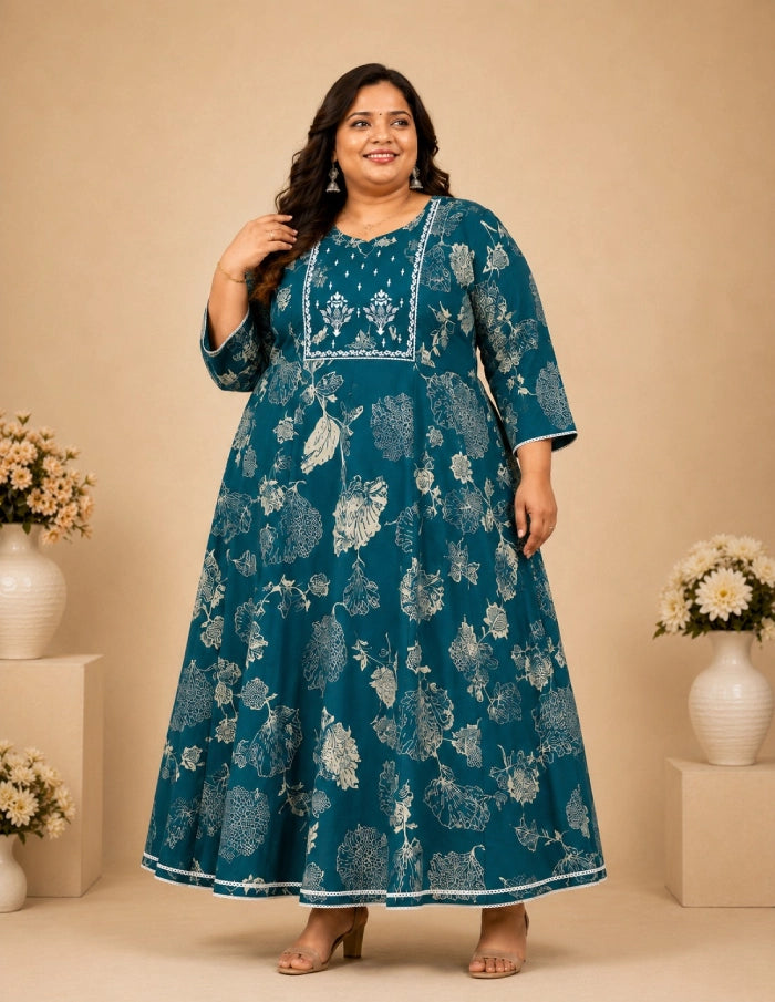 Plus Size Rayan Thread Barch