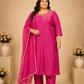 Plus Size Party Wear Side Open