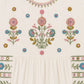 Plus Size Pearl Half White Full Anarkali 3pcs Set