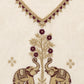 Plus Size Pearl Elephant With Aari Work 2pcs Set