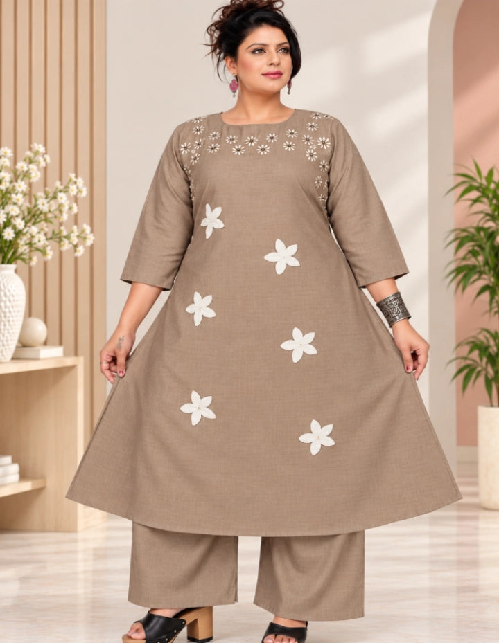 Plus Size Co-ort Set