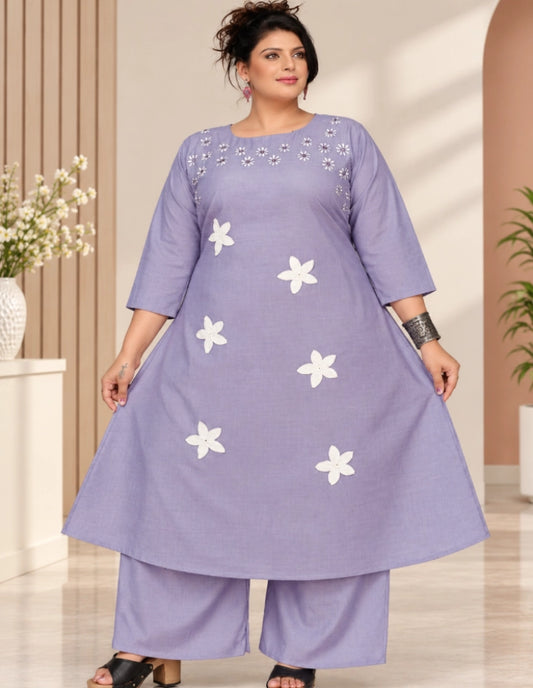 Plus Size Co-ort Set