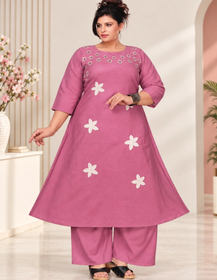 Plus Size Co-ort Set