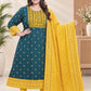 Plus Size Rayon Top With Dupatta