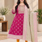 Plus Size Rayon Top With Dupatta