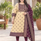 Plus Size Rayon Top With Dupatta