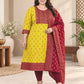 Plus Size Rayon Top With Dupatta