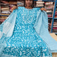 Plus Size Cotton Pannel Cut Anarkali 3pcs Set