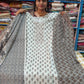 Plus Size Cotton Side Open 3pcs Set