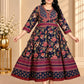 Plus Size Jaipur Umbrella Patchwork