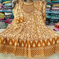 Plus Size Mirror Patch Work Anarkali