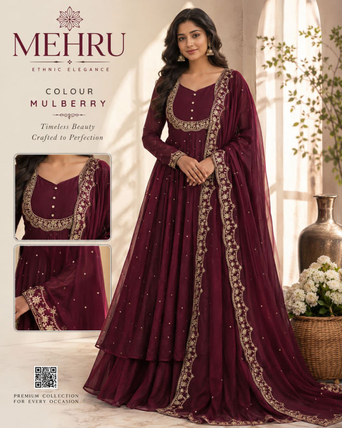 Choli model Vizhitra Silk