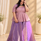 Plus Size Space Silk Skirt Top Emporidary