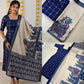 Silk Check Kurti Kalamkari Dupatta