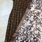 Silk Check Kurti Kalamkari Dupatta