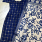 Silk Check Kurti Kalamkari Dupatta