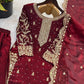 Shara Space Silk 3pcs Set Party Wear