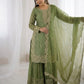 Shara Space Silk 3pcs Set Party Wear