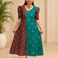 Raw Silk Aline Scalap Design