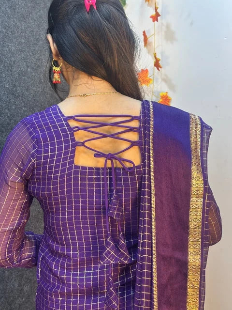 Viscose Georgette Top with Dupatta