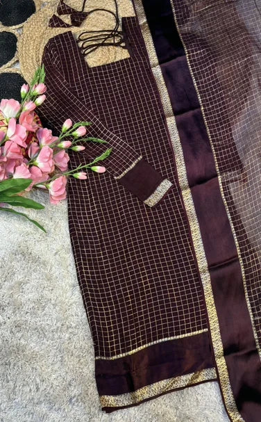 Viscose Georgette Top with Dupatta