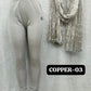 Plus Size Shimmer Full Length Leggings and Dupatta