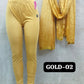 Plus Size Shimmer Full Length Leggings and Dupatta