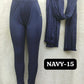 Plus Size Shimmer Full Length Leggings and Dupatta