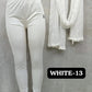 Plus Size Shimmer Full Length Leggings and Dupatta