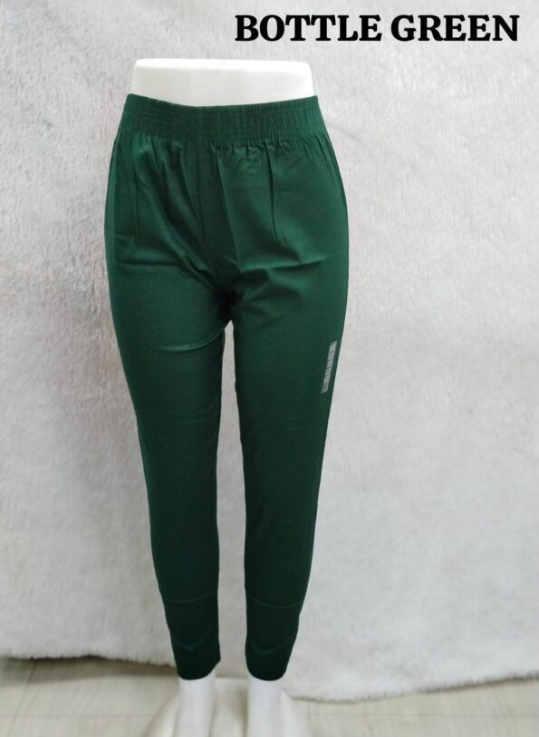 Plus Size  Straight Cotton Pant