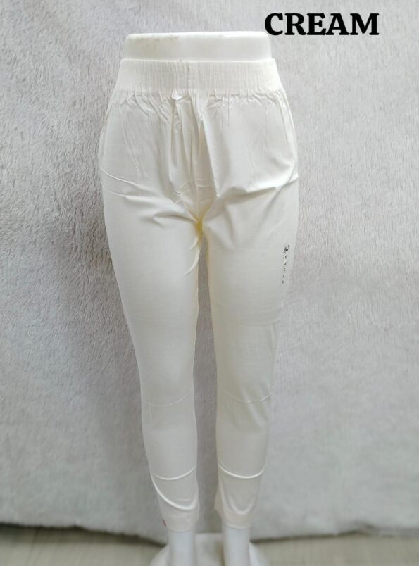 Plus Size  Straight Cotton Pant