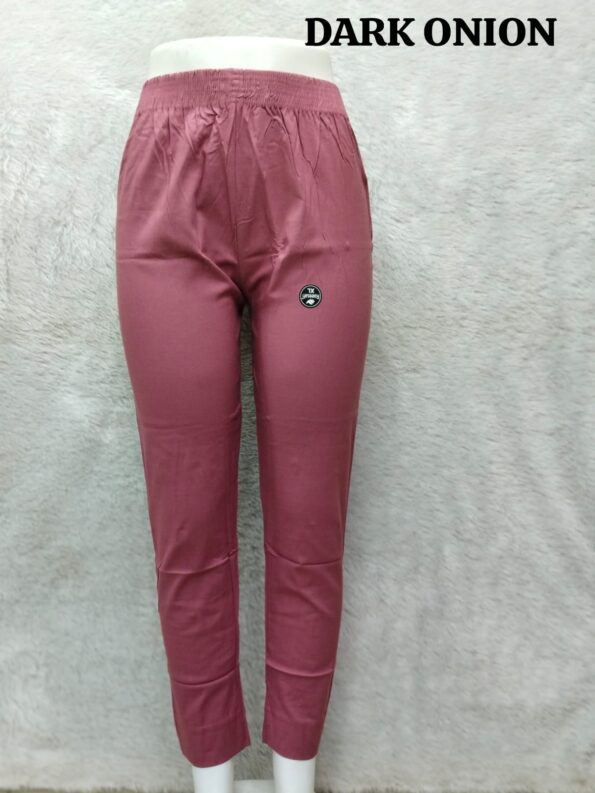 Plus Size  Straight Cotton Pant