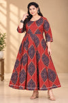 Plus Size Rayon Heavy Anarkali
