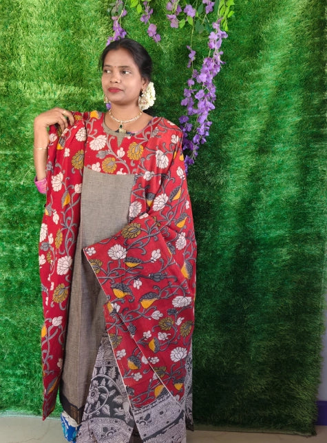 Mangalgiri cotton 3 pcs set