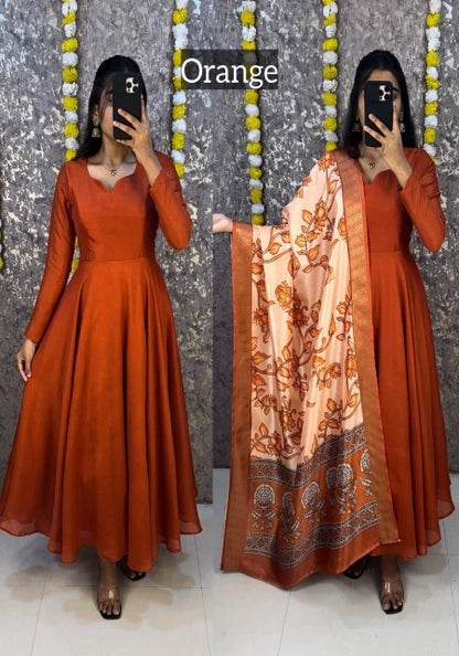 Plus Size Blooming Vichithra Silk