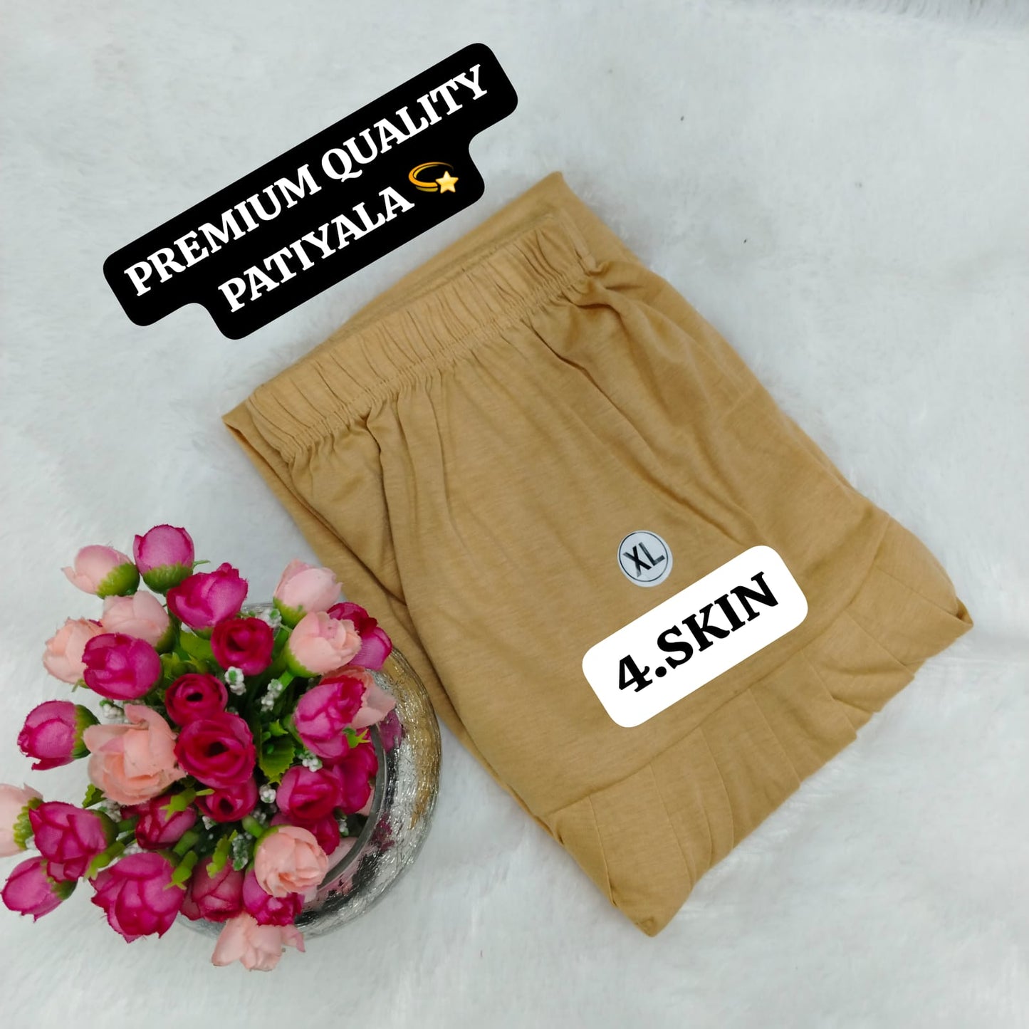 Viscose Pattiyala Pant - Skin