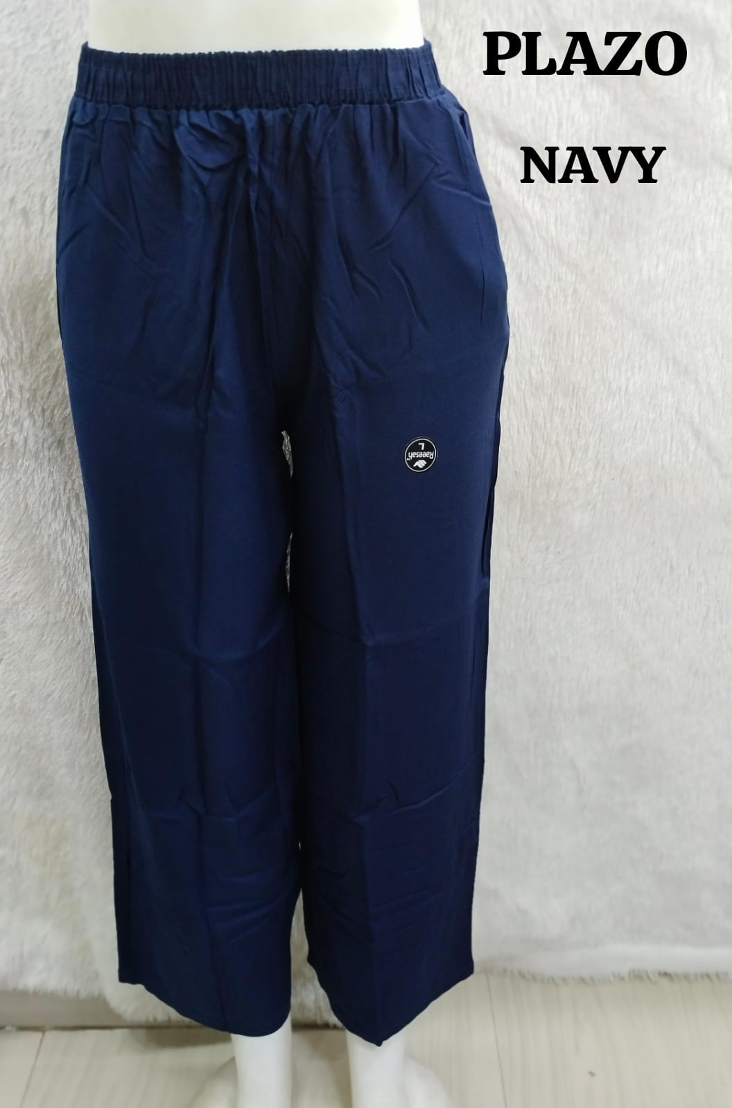 Reyan Plazo Pant -  Navy