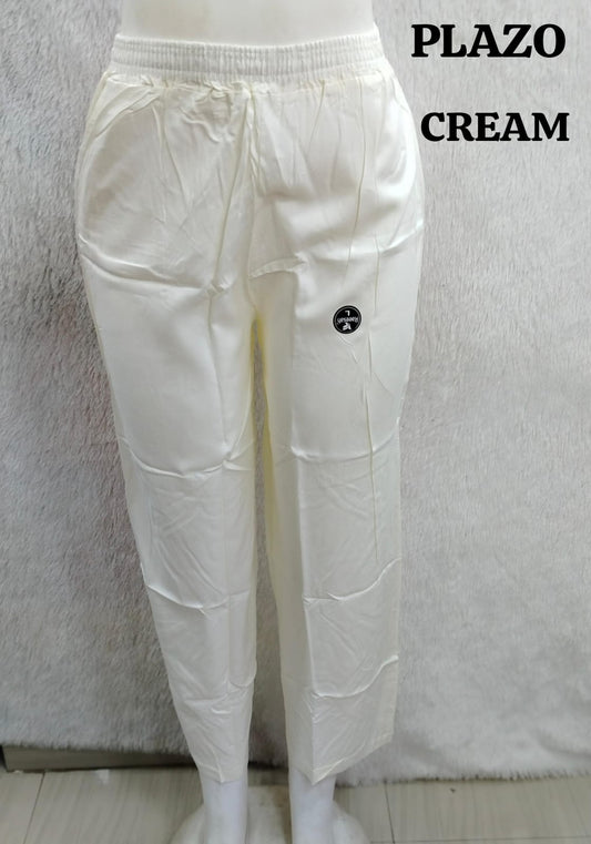 Reyan Plazo Pant -  Cream