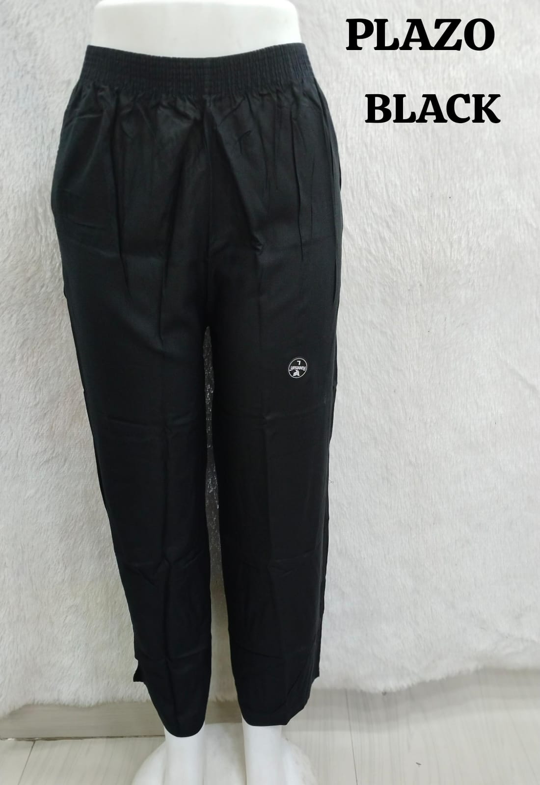 Reyan Plazo Pant -  Black
