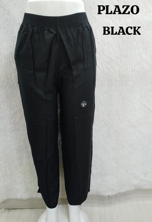 Reyan Plazo Pant -  Black