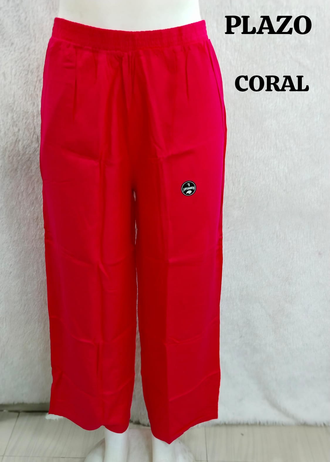 Reyan Plazo Pant - Coral