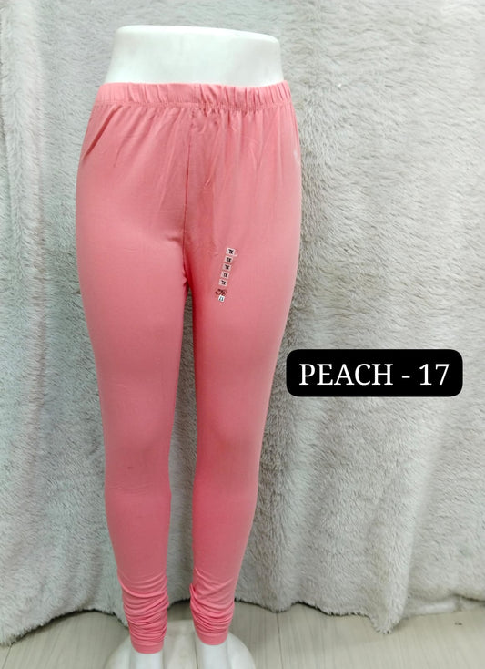4 way Leggings & Nazmin Dupatta - Peach